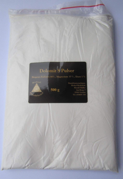 Dolomit S 500 g Beutel