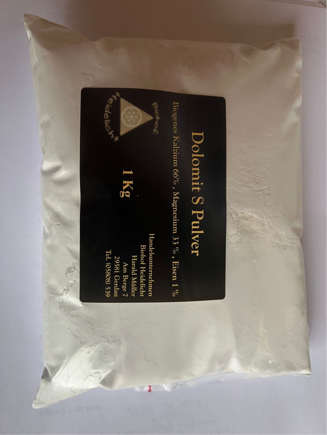 Dolomit S 1 kg Beutel