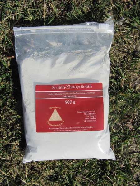 Zeolith fein 500 g Beutel